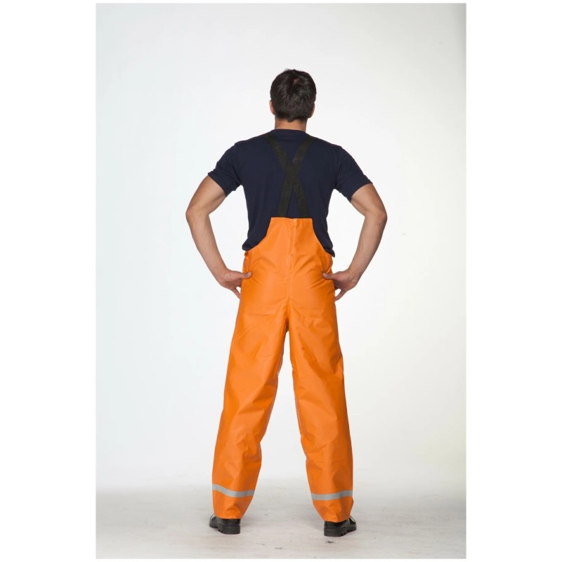 Костюм-дождевик мужской Петроканат Рокон Фишерман, ПВХ, оранжевый, размер 52-54, 170-176 см