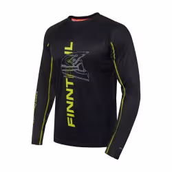 Лонгслив мужской Finntrail Wind Helmet 6610 Graphite, полиэстер, черный, размер 48-50 (M), 170-180 см