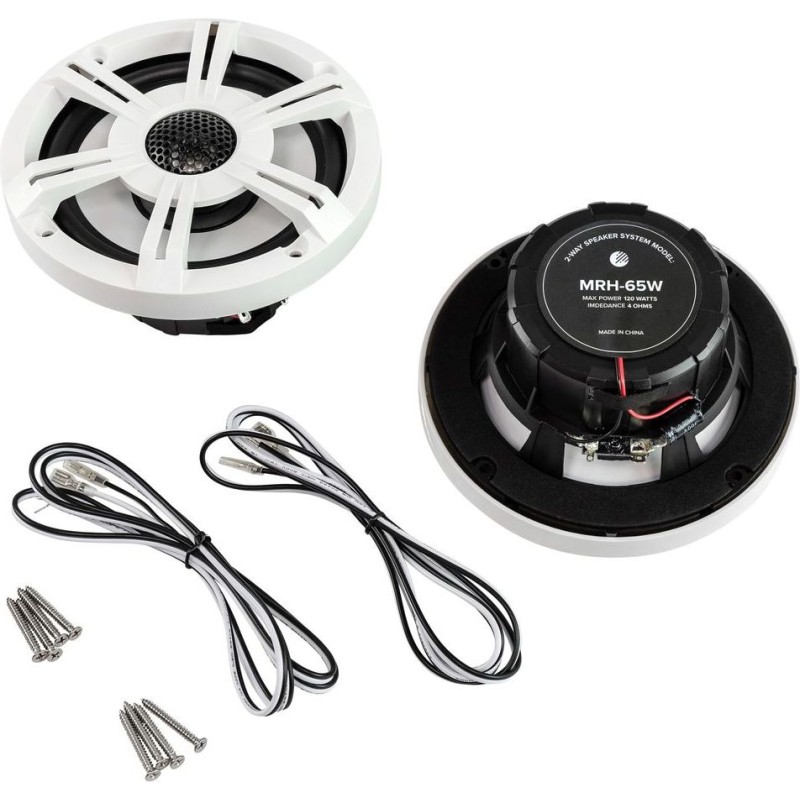 Динамики влагозащищенные Marine Rocket MRH-65W, комплект 2 шт