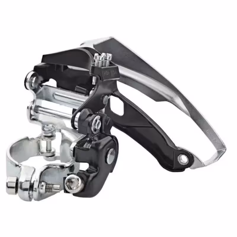 Переключатель передний Shimano Tourney FD-TY500, AFDTY500TSL6, универсальная тяга хомут 34,9/31,8 42T