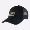 Кепка-бейсболка Finntrail Cap 9611 GraphiteLime, хлопок, черный, размер универсальный