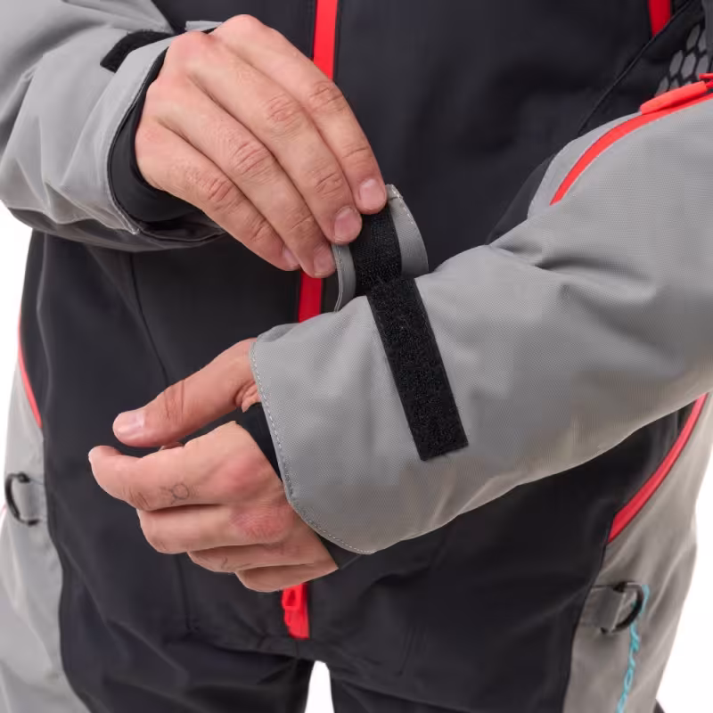 Комбинезон мужской Dragonfly Extreme 2.0 Man Black - Red - Grey 2024, мембрана, черный, размер M