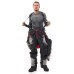 Комбинезон мужской Dragonfly Extreme 2.0 Man Black - Red - Grey 2024, мембрана, черный, размер XL