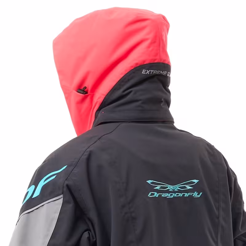 Комбинезон мужской Dragonfly Extreme 2.0 Man Black - Red - Grey 2024, мембрана, черный, размер XL