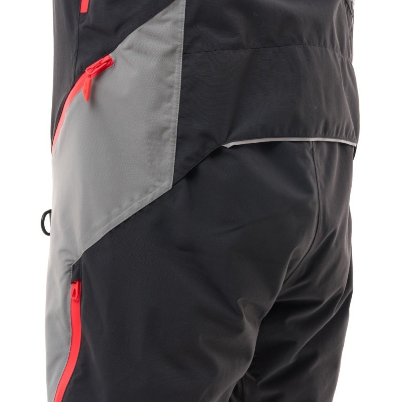 Комбинезон мужской Dragonfly Extreme 2.0 Man Black - Red - Grey 2024, мембрана, черный, размер XL