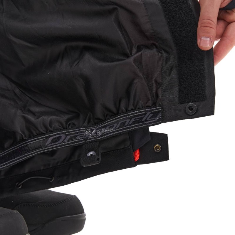 Комбинезон мужской Dragonfly Extreme 2.0 Man Black - Red - Grey 2024, мембрана, черный, размер XL