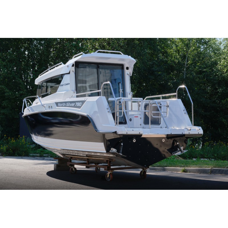 Лодка моторная NorthSilver Star Cabin 780 с лодочным мотором Mercury F 350 XXL