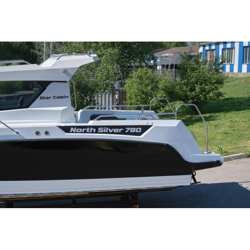 Лодка моторная NorthSilver Star Cabin 780 с лодочным мотором Mercury F 350 XXL