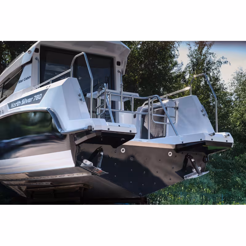 Лодка моторная NorthSilver Star Cabin 780 с лодочным мотором Mercury F 350 XXL