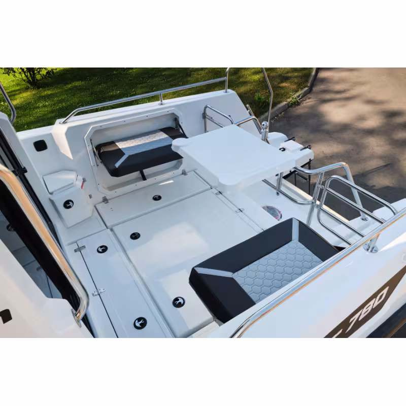 Лодка моторная NorthSilver Star Cabin 780 с лодочным мотором Mercury F 350 XXL