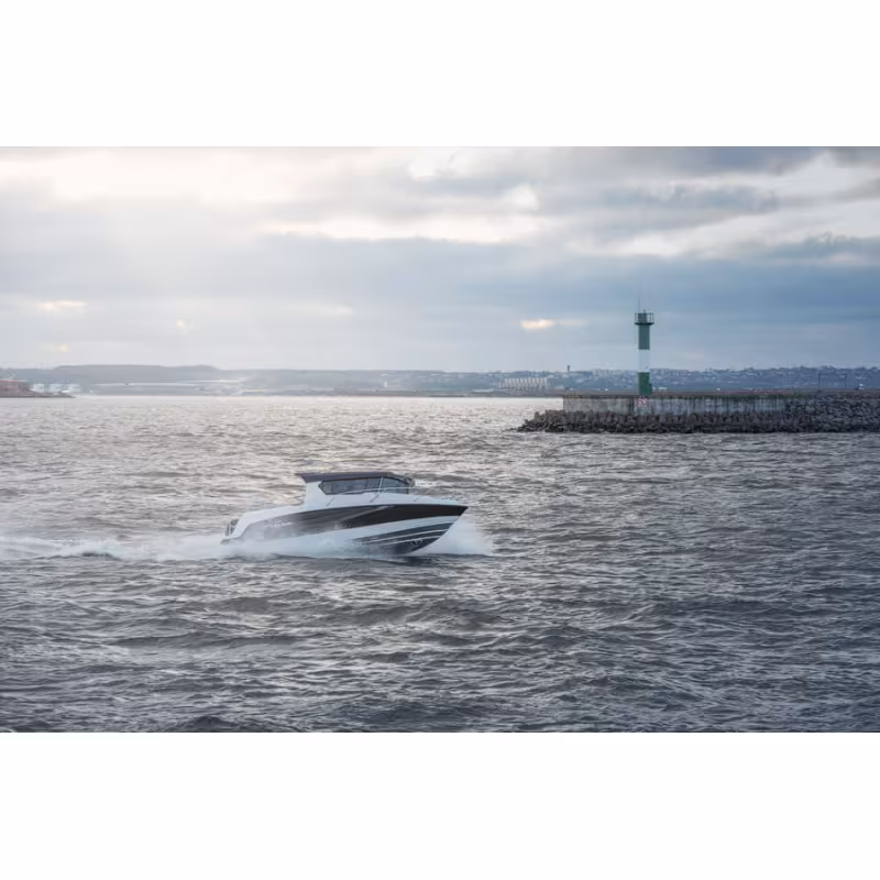 Лодка моторная NorthSilver Star Cabin 780 с лодочным мотором Mercury F 350 XXL