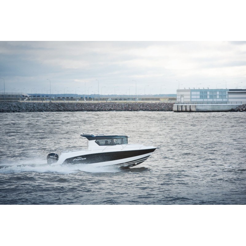 Лодка моторная NorthSilver Star Cabin 780 с лодочным мотором Mercury F 350 XXL