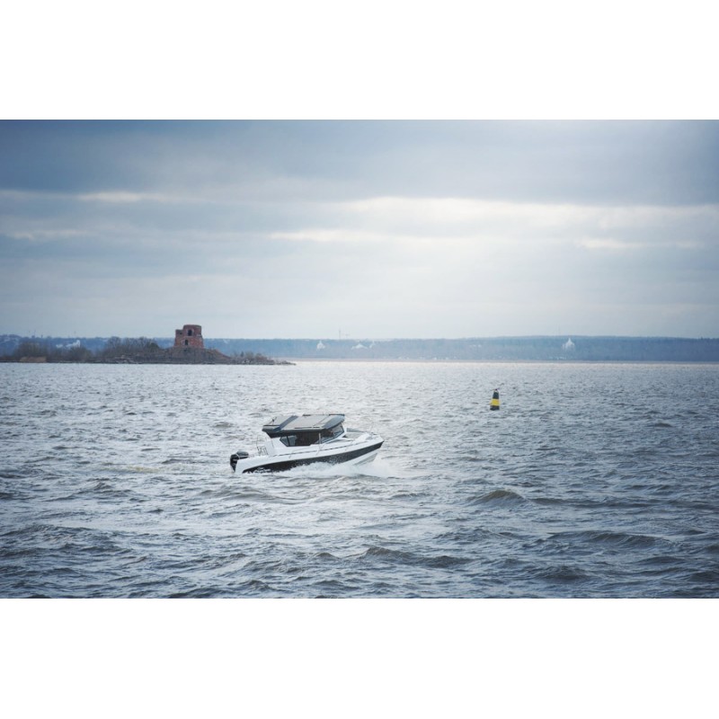 Лодка моторная NorthSilver Star Cabin 780 с лодочным мотором Mercury F 350 XXL