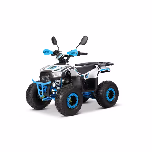 Комплект запчастей для сборки детского квадроцикла Yacota Sirius 110, белый/синий