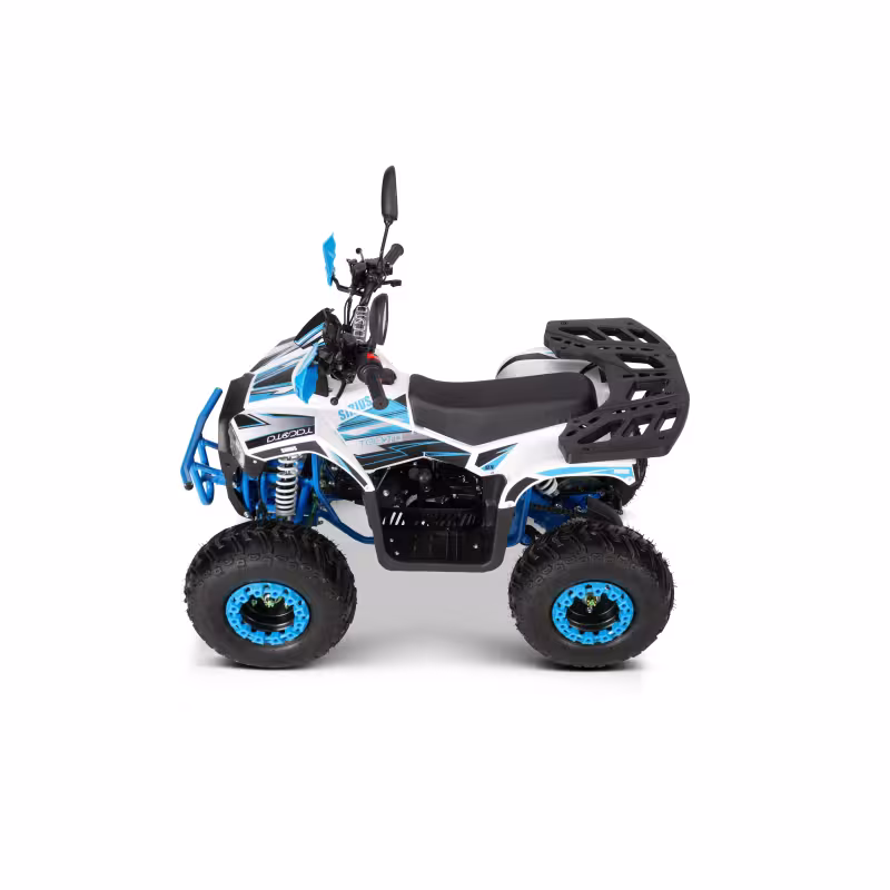 Комплект запчастей для сборки детского квадроцикла Yacota Sirius 110, белый/синий