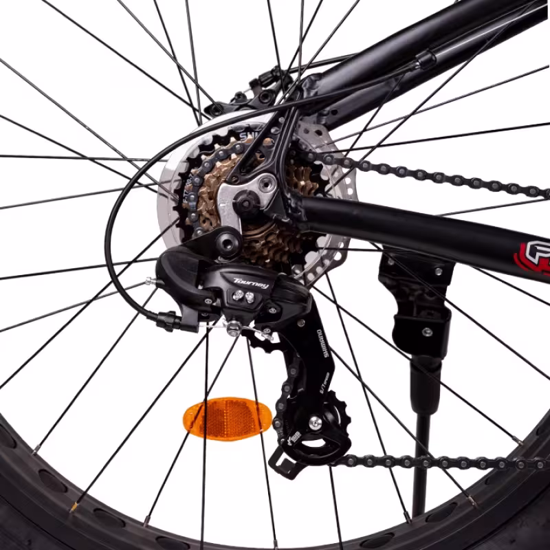 Велосипед Tech Team Garet disc 26 NN012646, 7 скоростей, рост 20, Alu, черный