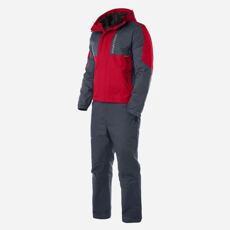 Костюм мужской Finntrail Lightsuit 3503 Red, мембрана Hard-Tex, красный, размер XXXL, 190-200 см