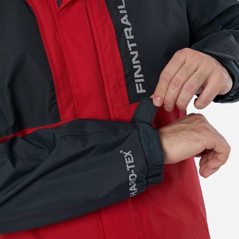 Костюм мужской Finntrail Lightsuit 3503 Red, мембрана Hard-Tex, красный, размер XXXL, 190-200 см