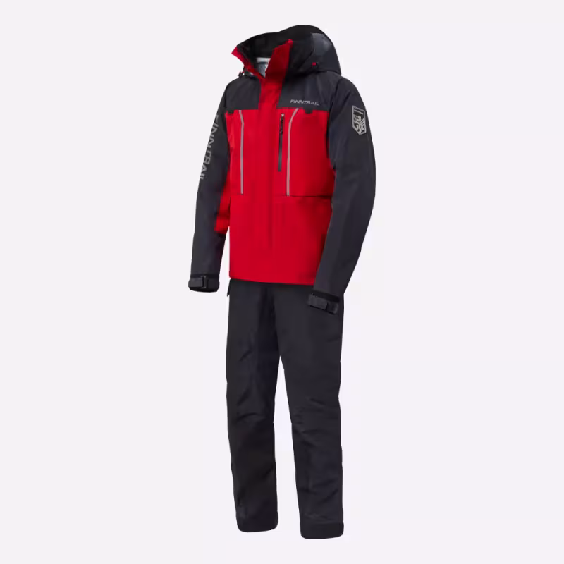 Костюм мужской Finntrail Excalibur 3430, такнь мембрана Hard Tex, красный, размер 54-56 (MK), 170-180 см