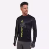 Лонгслив мужской Finntrail Wind Helmet 6610 Graphite, полиэстер, черный, размер 50-52 (L), 175-185 см