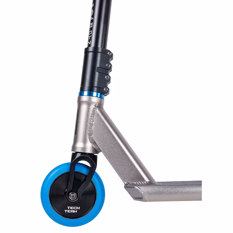 Самокат Tech Team Duker 4.0, серо-голубой