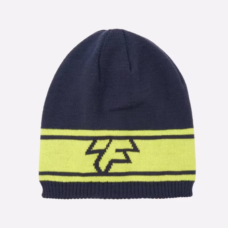Шапка двусторонняя Finntrail Daily 9716 DarkGrey, акрил, серый/желтый, размер XL-XXL