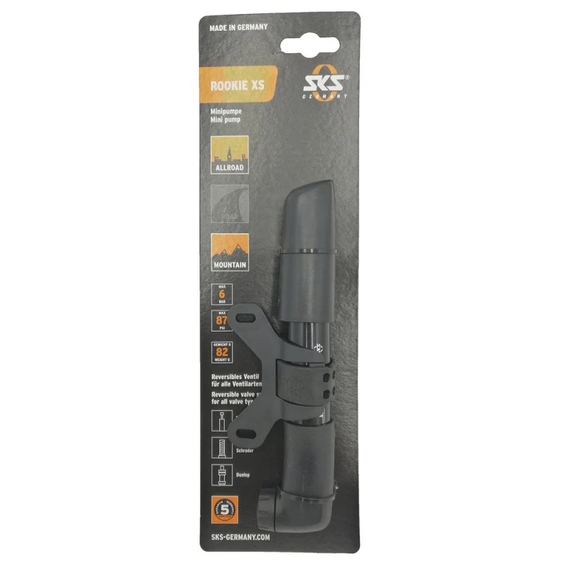 Насос портативный для велосипеда SKS Rookie XS (