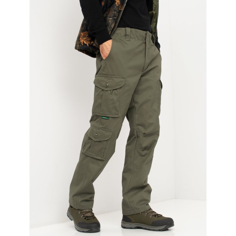 Брюки мужские Huntsman (Восток) Крафт, хлопок, хаки, размер 52-,54 182-188 см