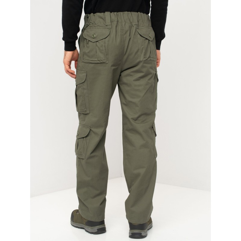 Брюки мужские Huntsman (Восток) Крафт, хлопок, хаки, размер 52-,54 182-188 см