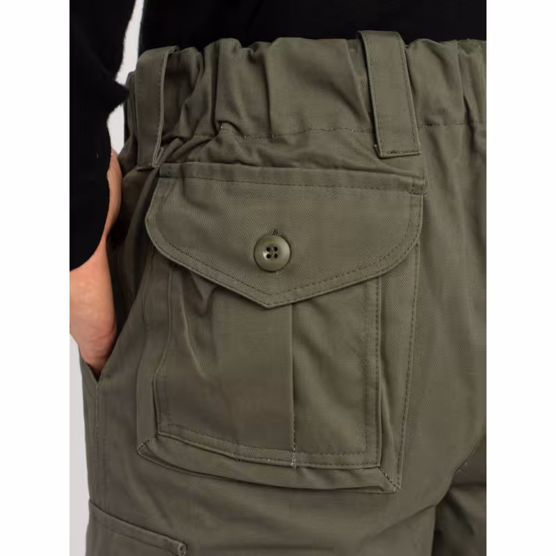 Брюки мужские Huntsman Крафт, хлопок, хаки, размер 52-,54 182-188 см