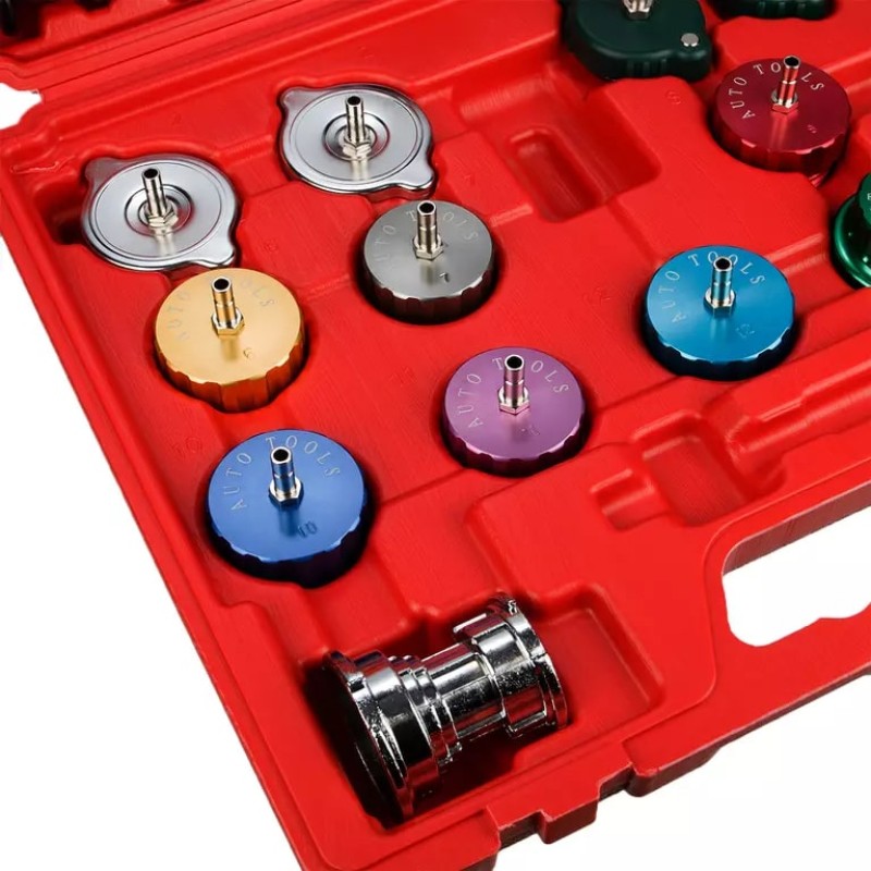 Набор для опрессовки систем охлаждения SpecX A74045, 21 предмет