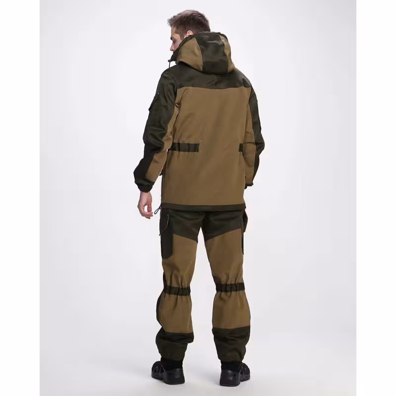 Костюм мужской OneRus Горный 2024, ткань Рипстоп, цвет хаки, размер 44-46, 170-176 см