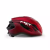 Велошлем Met Strale Metallic Red, красный/черный/белый, размер M, 56-58 см