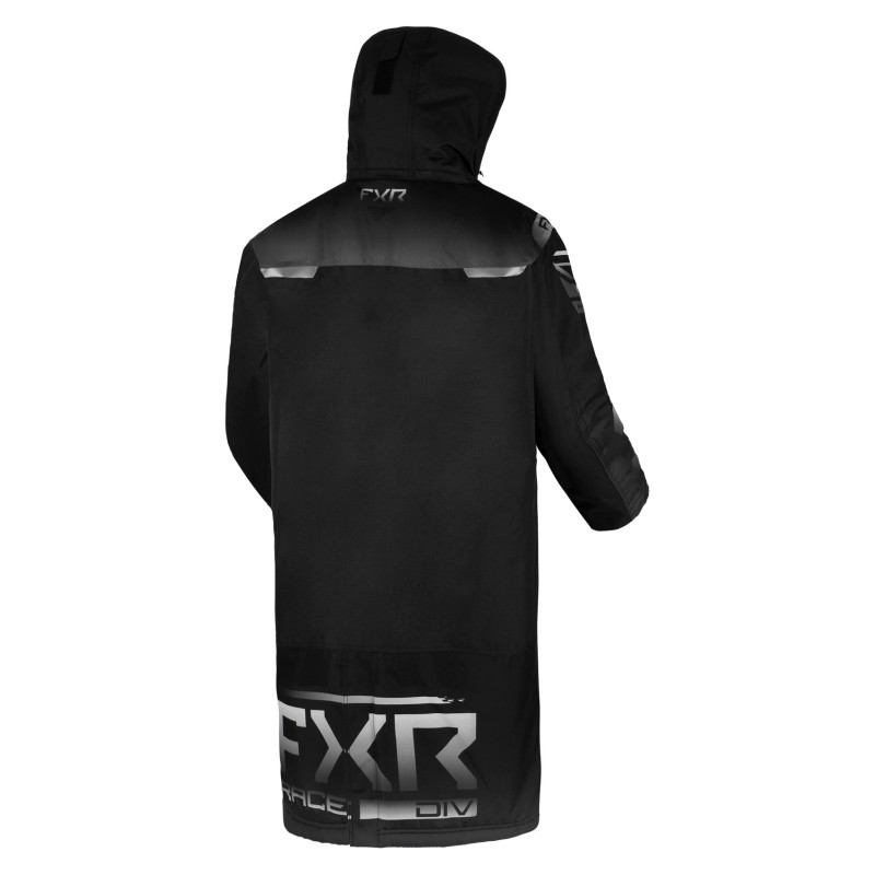 Пальто зимнее FXR Warm-Up Black/Char/Grey, черный, размер XL