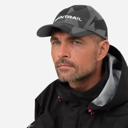 Кепка-бейсболка Finntrail Waterproof Cap 9621 CamoShadowBlack, мембрана Hard-Tex, серый камуфляж, размер универсальный