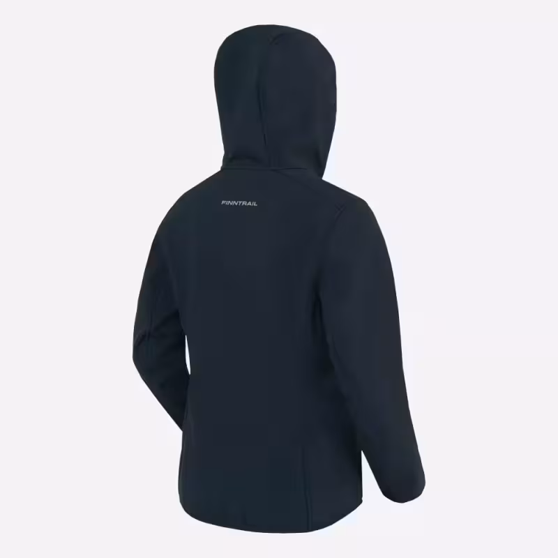 Куртка женская Finntrail Softshell Nitro W 1322 Dark Grey, ткань Софтшелл, темно-серый, размер 44-46 (S), 160-170 см