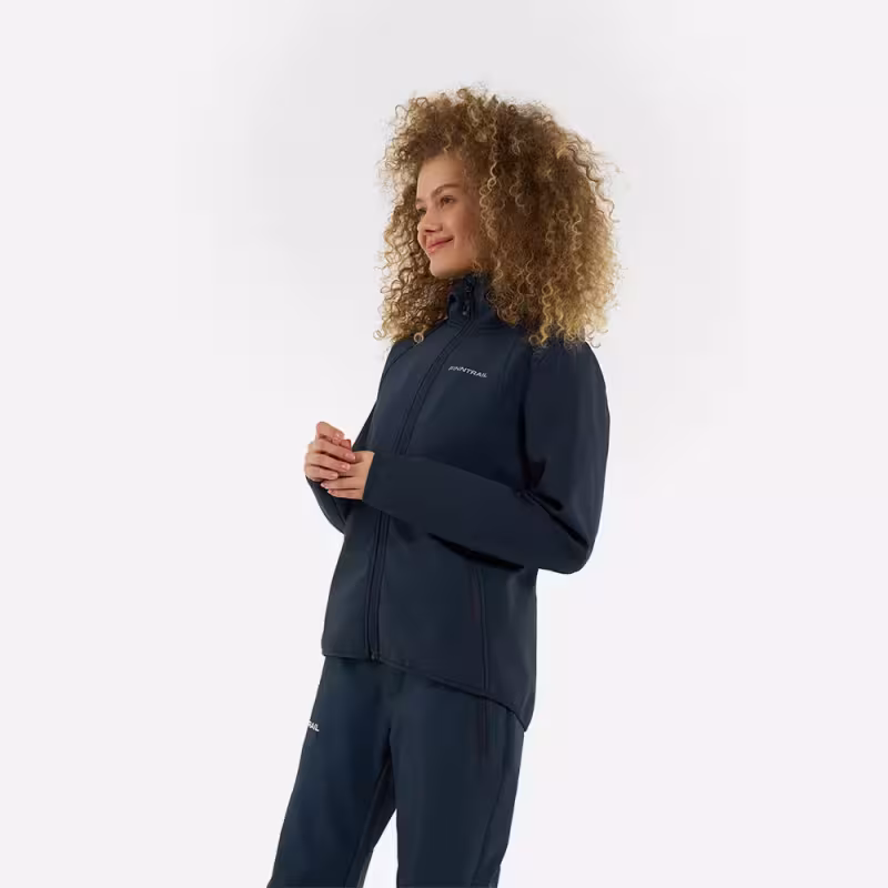 Куртка женская Finntrail Softshell Nitro W 1322 Dark Grey, ткань Софтшелл, темно-серый, размер 44-46 (S), 160-170 см