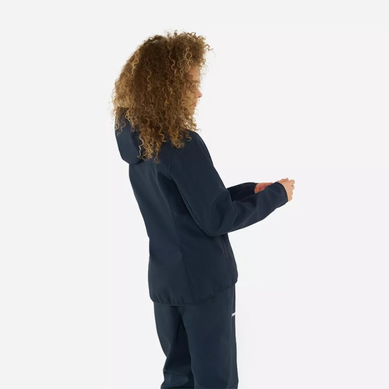 Куртка женская Finntrail Softshell Nitro W 1322 Dark Grey, ткань Софтшелл, темно-серый, размер 44-46 (S), 160-170 см