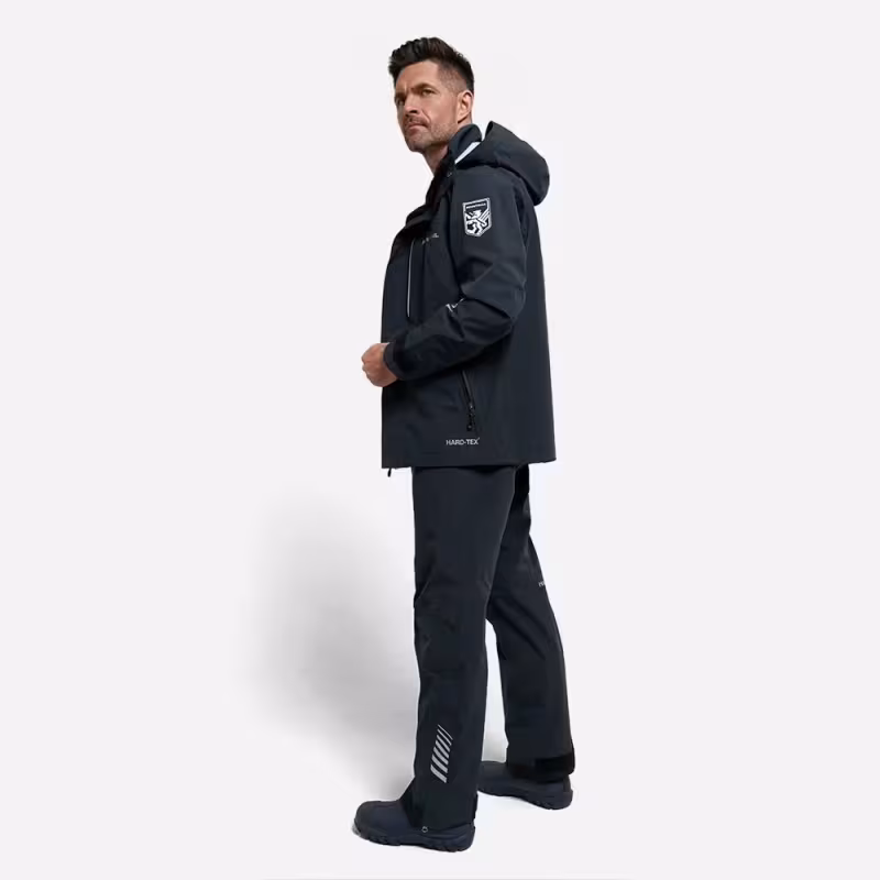 Костюм Finntrail Tournament 3470 Graphite, мембрана Hard-Tex, черный, размер 54-56 (MK), 170-180 см