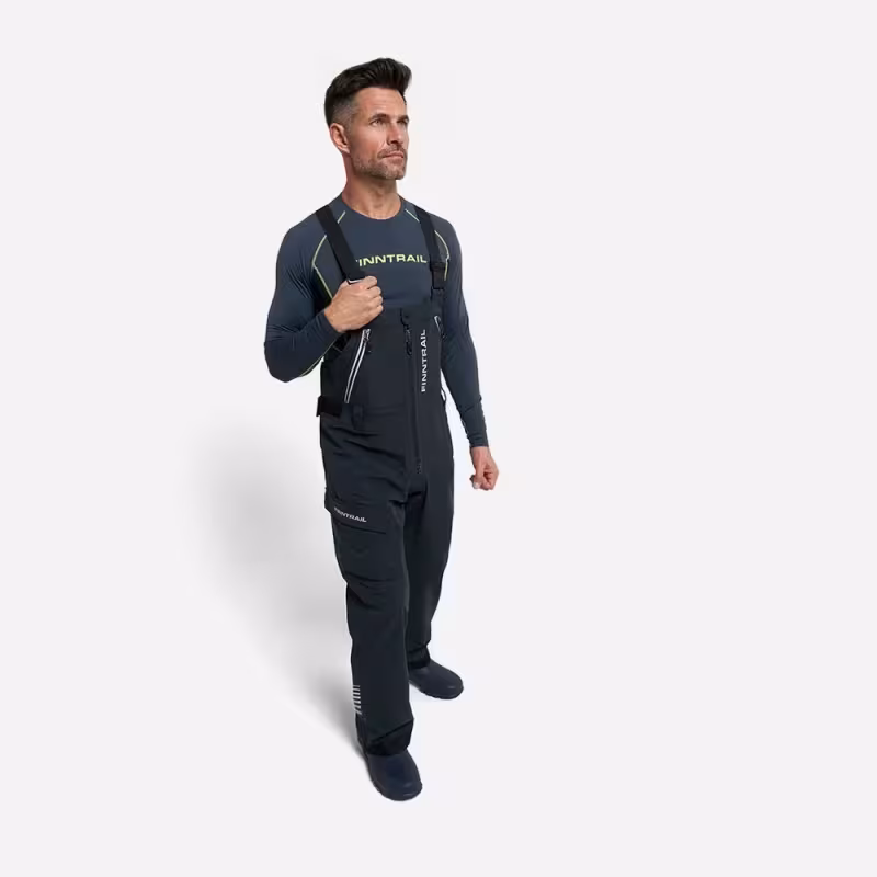 Костюм Finntrail Tournament 3470 Graphite, мембрана Hard-Tex, черный, размер 54-56 (MK), 170-180 см