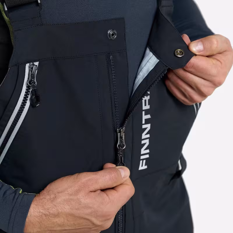 Костюм Finntrail Tournament 3470 Graphite, мембрана Hard-Tex, черный, размер 54-56 (MK), 170-180 см