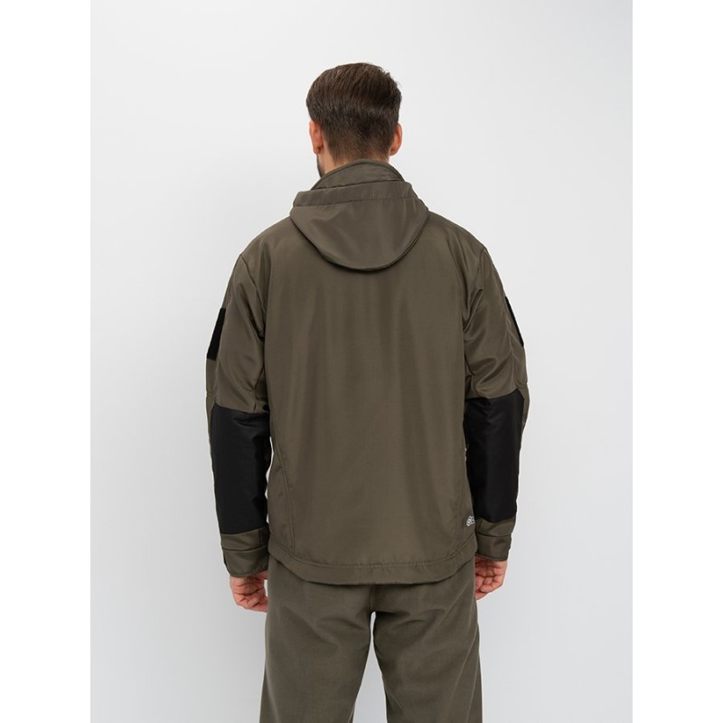 Костюм мужской Huntsman (Восток) Камелот, ткань Softshell, хаки, размер 44-46, 170 см