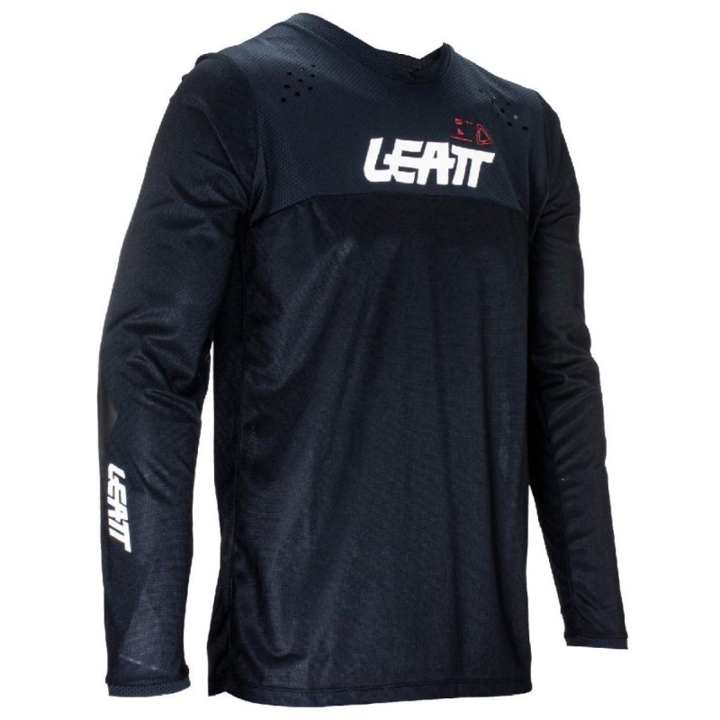 Джерси мужское Leatt Moto 4.5 Enduro Jersey, полиэстер, черный, размер L