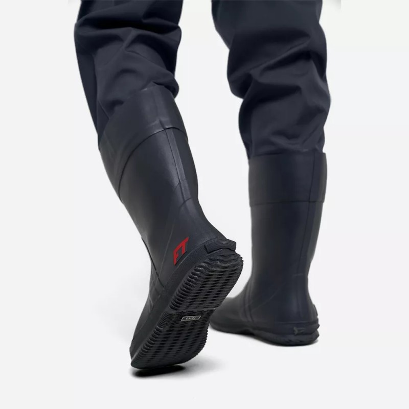 Полукомбинезон-вейдерсы Finntrail Enduro BF 5281 CamoGrey, мембрана Hard-Tex, серый камуфляж, размер XL/44, 180-190 см