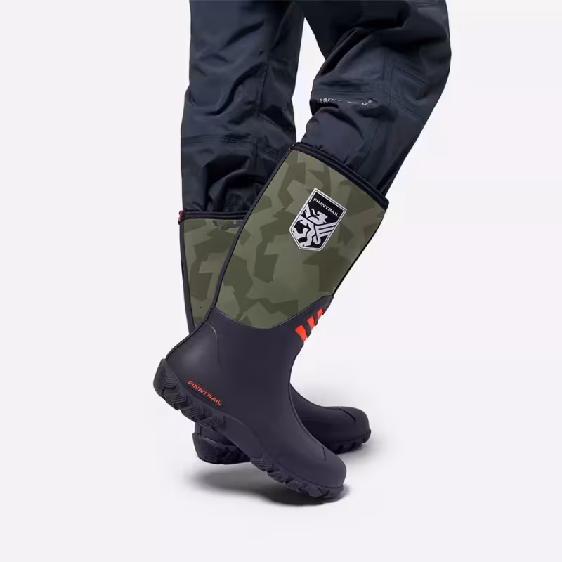 Сапоги мужские Finntrail Outlander 7516 CamoShadowGreen, зеленый камуфляж, размер 40