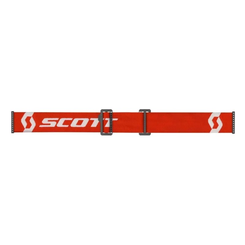 Мотоочки Scott Primal red/white orange chrome works, красный/оранжевый