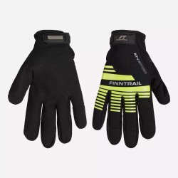 Мотоперчатки Finntrail Eagle 2840 GraphiteYellow, желтый/серый, размер M