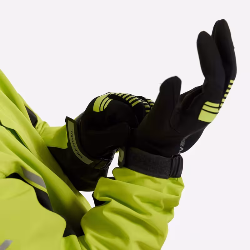 Мотоперчатки Finntrail Eagle 2840 GraphiteYellow, желтый/серый, размер M