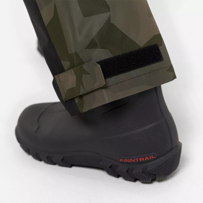 Костюм мужской Finntrail Thor 3420 CamoShadowGreen, мембрана Hard-Tex, зеленый, размер 62-64 (XXXL), 190-200 см