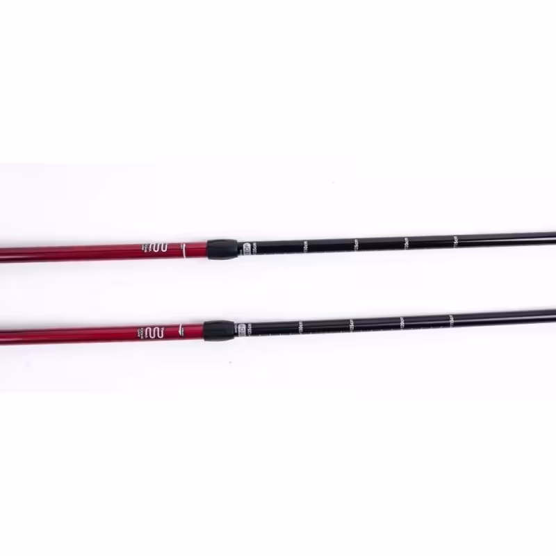 Палки для скандинавской ходьбы телескопические Tech Team Yeti Red, алюминий (115-135)